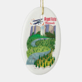 エンジェル滝ベネズエラ セラミックオーナメント (右)