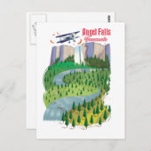 エンジェル滝ベネズエラ ポストカード (正面/裏面)