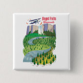 エンジェル滝ベネズエラ 缶バッジ (正面)