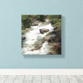 エンジェル滝 キャンバスプリント (インサイチュ (ウッドフロア))
