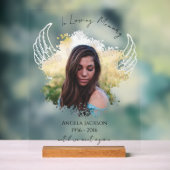 エンジェル澄んウィングス記念写真 アクリルサイン (ニュートラル)
