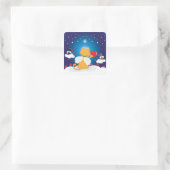 エンジェル猫ちゃん- With Love from天国 スクエアシール (バッグ)