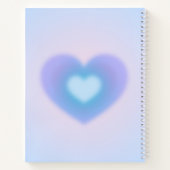 エンジェル番号表示グラデーションオーラ ノートブック (裏面)