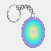 エンジェル番号111 – 表示 キーホルダー (正面左)