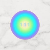 エンジェル番号111 – 表示 コンフェッティ (スモール正面)