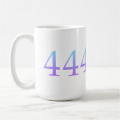 エンジェル番号444 – 保護 コーヒーマグカップ (左)
