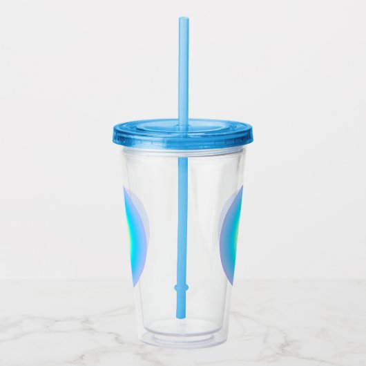 エンジェル番号555 – 新しい始まり アクリルタンブラー (右)