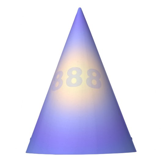 エンジェル番号888 – 右のパス パーティーハット (正面)