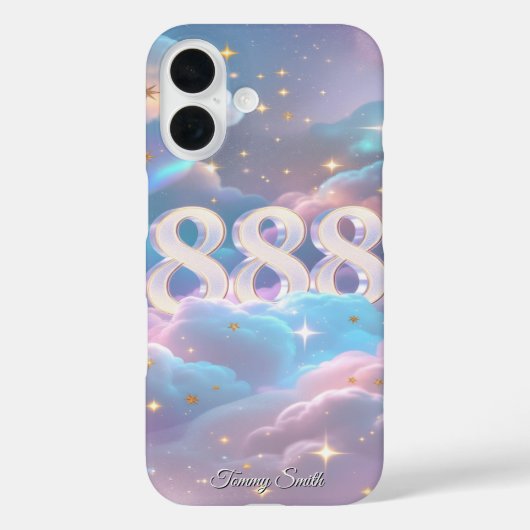 エンジェル番号888 – 宇宙現象 Case-Mate iPhoneケース (裏面)