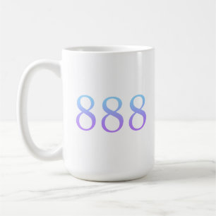 エンジェル番号888 – 残高 コーヒーマグカップ