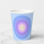 エンジェル番号999リリース – エンジェル番号グラデーション 紙コップ (裏面)