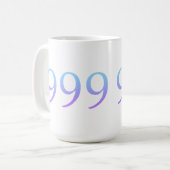 エンジェル番号999 コーヒーマグカップ (正面左)
