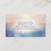 エンジェル白熱［赤熱］光を放つウイング 名刺 (裏面)