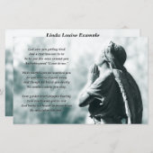 エンジェル祈りの言葉供養 (正面/裏面)