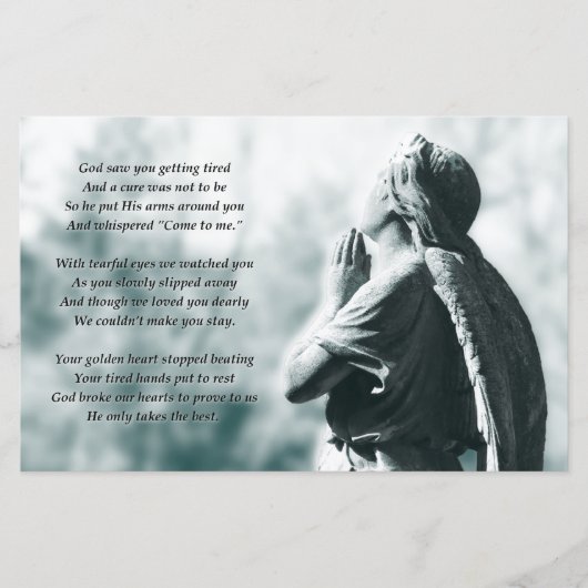 エンジェル祈りの言葉供養 (正面)