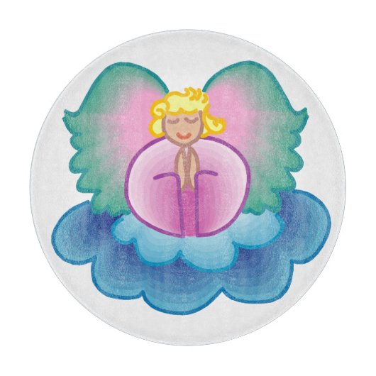 エンジェル祈りの言葉切削ボード カッティングボード (正面)