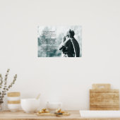 エンジェル祈りの言葉悔やみや弔慰カード ポスター (キッチン)