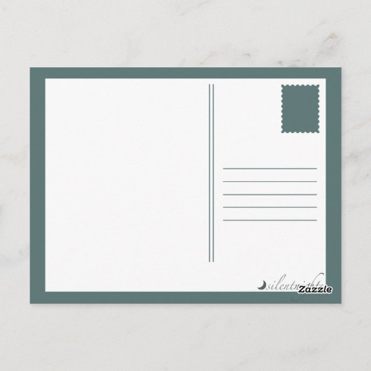 エンジェル祈りの言葉悔やみや弔慰カード ポストカード (裏面)