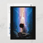 エンジェル祈りの言葉 ポストカード (正面/裏面)