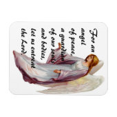 エンジェル祈りの言葉 マグネット (横)