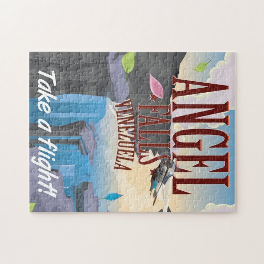 エンジェル秋ベネズエラ休暇のポスター。 ジグソーパズル (横)