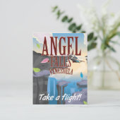 エンジェル秋ベネズエラ旅行ポスター ポストカード (スタンド正面)