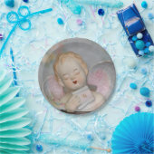 エンジェル紙プレート ペーパープレート (パーティー)