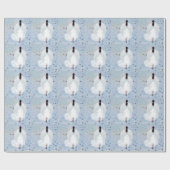 エンジェル絵を描とスター2ラッピング紙 ラッピングペーパー (フラット)