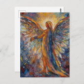 エンジェル絵画カラフルズ ポストカード (正面/裏面)
