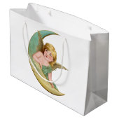 エンジェル絵画ムーン ラージペーパーバッグ (裏面アングル)