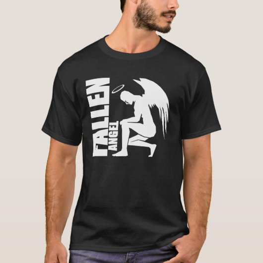 エンジェル落ちたエンジェル落ちたスカイヘルエンジェルウィングス Tシャツ (正面)