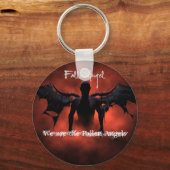 エンジェル落ちたキーチェーン キーホルダー (正面)