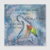 エンジェル落ちたシュレアルアート心地よい磁気カード (正面)