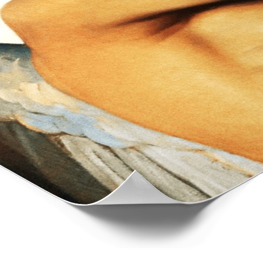 エンジェル落ちたズ絵を描バイアレキサンドレカバネル ポスター (角)