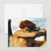 エンジェル落ちたズ絵を描バイアレキサンドレカバネル ポストカード (正面/裏面)