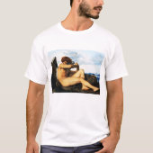 エンジェル落ちたズ絵を描バイアレキサンドレカバネル Tシャツ (正面)