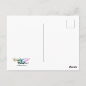 エンジェル落ちたハロウィーン ポストカード (裏面)