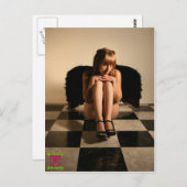 エンジェル落ちたポストカード ポストカード (正面/裏面)