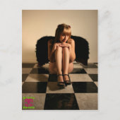 エンジェル落ちたポストカード ポストカード (正面)