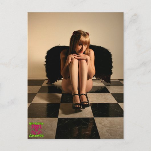 エンジェル落ちたポストカード ポストカード (正面)