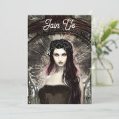 エンジェル落ちた |ダークアート |ハローウィンパーティ 招待状 (スタンド正面)