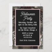 エンジェル落ちた |ダークアート |ハローウィンパーティ 招待状 (裏面)