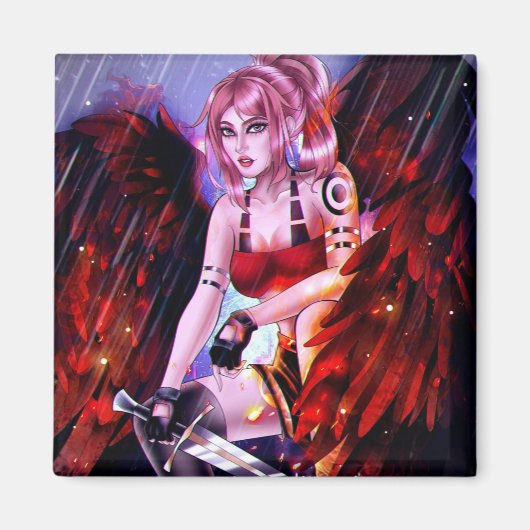 エンジェル落ちた マグネット (正面)