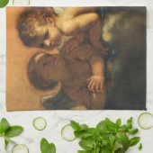 エンジェル詳細モデナの守護聖人ゲルチノ キッチンタオル (折り畳み)