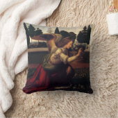 エンジェル賛美ズピロー – レオナルド・ダ・ヴィンチ クッション (ブランケット)