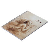 エンジェル遊のライラの雲の上に茶色 ノートブック (左側)