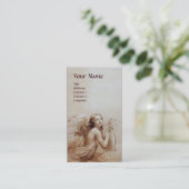 エンジェル遊のライラ雲のモノグラム 名刺 (スタンド正面)