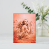 エンジェル遊のライラ雲の上に赤い色相 ポストカード (スタンド正面)