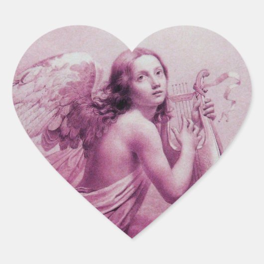 エンジェル遊のライラ雲の上に、ハート ハートシール (正面)