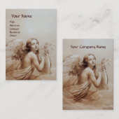 エンジェル遊のライラ雲の上に、卵の殻 名刺 (正面/裏面)